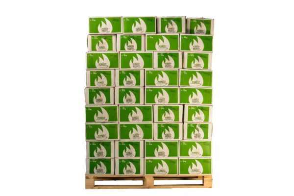 Effizienz Buche im Karton auf Palette 960 kg