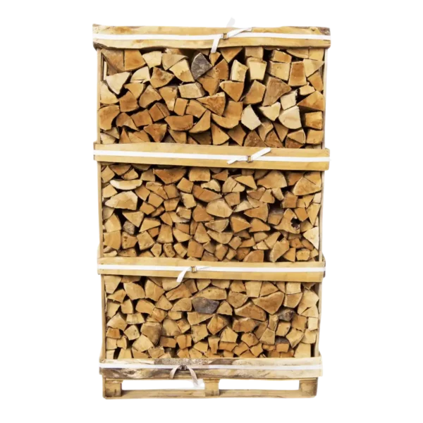 Brennholz Esche 30 cm, auf Palette gestapelt, 3srm 1000 kg