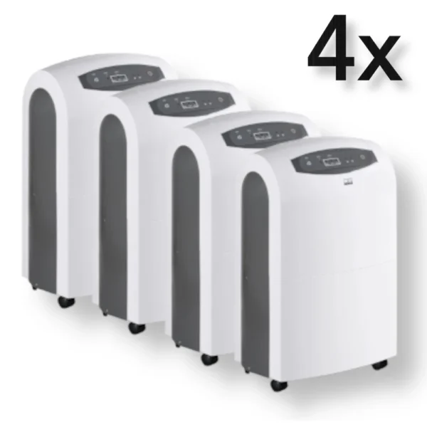 Remko ETF 320 Eco Luftentfeuchter 4 Stück im Bundle