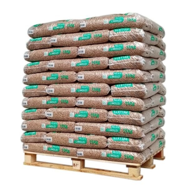 Pellet Limouzi Palette Mit 66 Säcken Zu 15 Kg