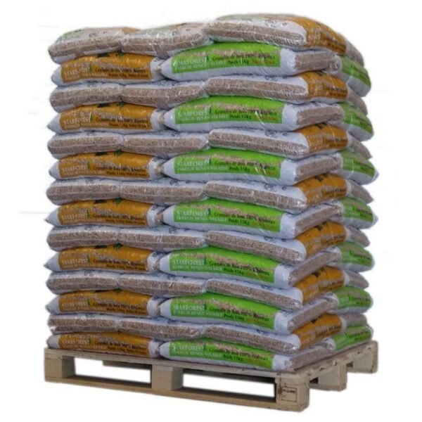 Pellet Starforest Palette Mit 70 Säcken Zu 15 Kg