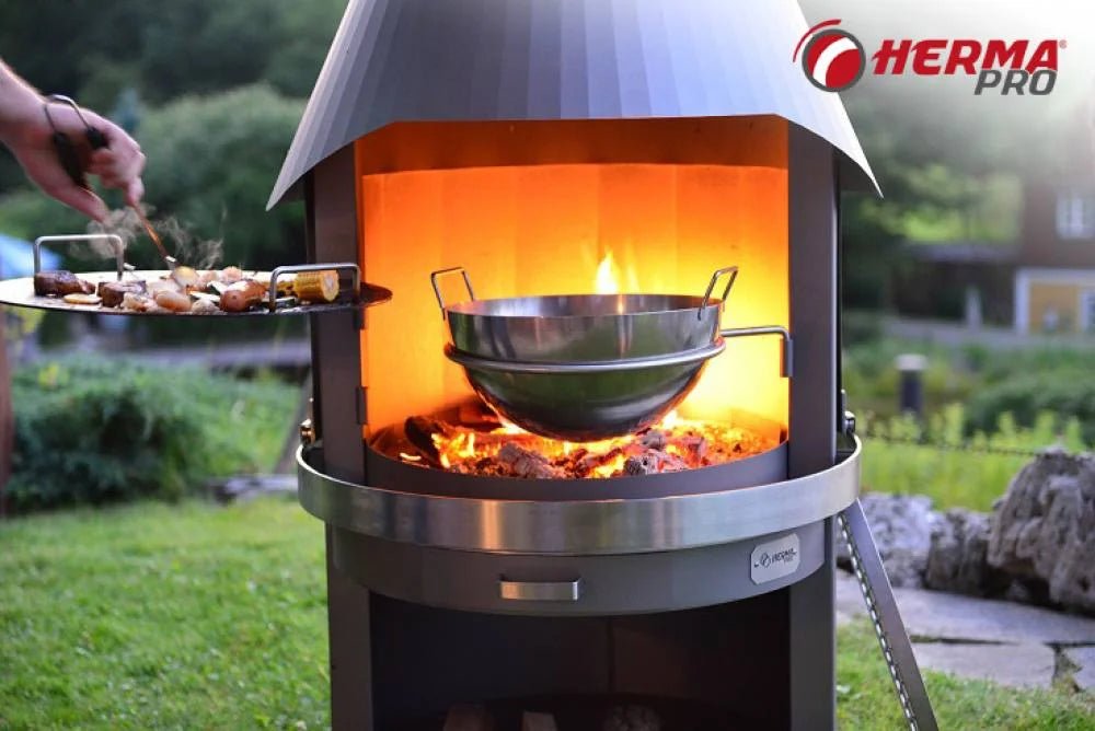 HERMAPRO Gulasch-/Glühweintopf mit Einschwenkringfür VARIO 70 oder VARIO 80 – Bild 2