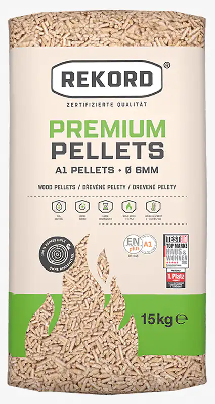 Rekord Pellets ENPlus A1 Palette (66Sack) 990kg