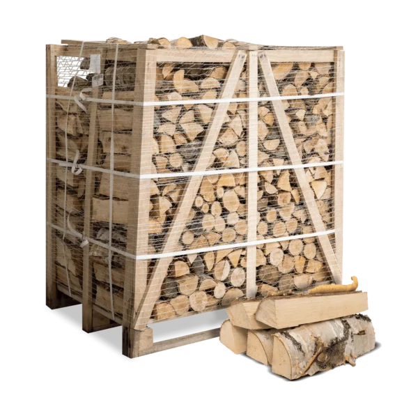 Birken-Brennholz 1 RM 500 kg Kammergetrocknet Scheitlänge 33 cm