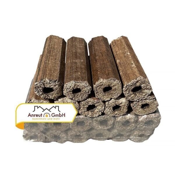 POLLMEIER Premium Plus Buchenholzbriketts 960 kg Palette NESTRO Hartholzbriketts aus Buche