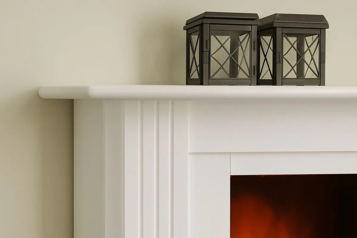Aerzener Elektro-Eckkamin Helsinki Global de Luxe 78 – Elektrokamin mit 3D-Optimyst-Flammeneffekt in Brillantweiß – Bild 11