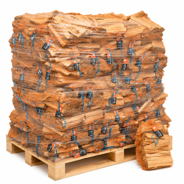 Anzündholz aus Weichholz 288 kg Palette (96 × 3 kg)