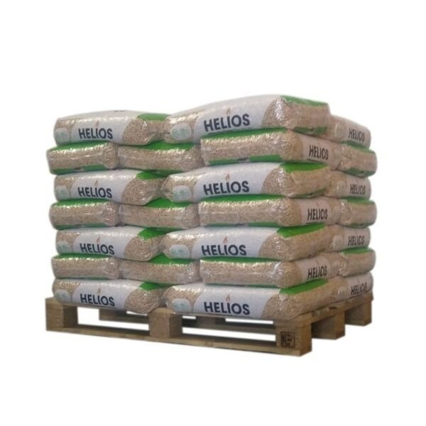 Pellet Helios 1/2 Palette Mit 35 Säcken Zu 15 Kg