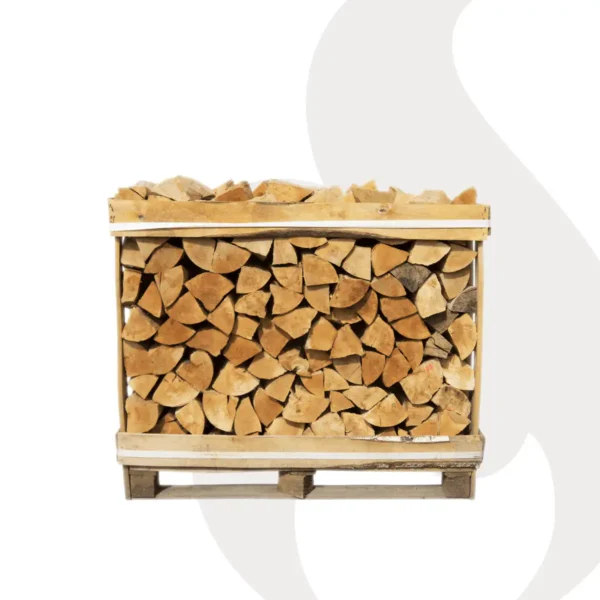 Premium Eschenholz 30 33 cm, auf Palette gestapelt, 1 rm / 1,6 srm 500 kg